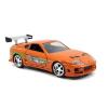 FAST & FURIOUS Dom's Dodge Charger R/T & Brian's Toyota Supra Twin Pack Die-cast Vehicle, 8 Years or Above, Scale: 1:32, Orange/Black (253204003)