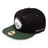 MY HERO ACADEMIA Logo Snapback Baseball Cap, Black/Green (SB812765MHA)