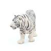 PAPO Wild Animal Kingdom White Tiger Toy Figure, Three Years or Above, White/Black (50045)