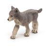 PAPO Wild Animal Kingdom Wolf Cub Toy Figure, Three Years or Above, Grey (50162)