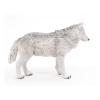 PAPO Wild Animal Kingdom Polar Wolf Toy Figure, Three Years or Above, White (50195)