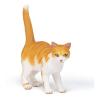 PAPO Dog and Cat Companions Red Cat Toy Figure, Three Years or Above, Red/White (54031)