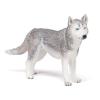 PAPO Dog and Cat Companions Siberian Husky Toy Figure, Three Years or Above, Grey/White (54035)