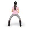 PAPO Horse and Ponies Trendy Riding Girl Pink Toy Figure, Three Years or Above, Multi-colour (52006)