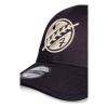STAR WARS The Mandalorian Boba Fett Symbol Logo Adjustable Baseball Cap, Black (BA616653STW)