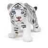 PAPO Wild Animal Kingdom White Tiger Cub Toy Figure, Three Years or Above, Black/White (50048)
