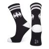 DC COMICS Batman Iconic Logos Sport Socks, 3 Pack, Unisex, 39/42, Multi-colour (SS204818BTM-39/42)