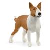 SCHLEICH Farm World Bull Terrier Toy Figure, 3 to 8 Years, Tan/White (13966)