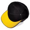DC COMICS Batman Logo Adjustable Cap, Black/Yellow (BA242483BTM)