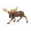 PAPO Wild Animal Kingdom Moose Toy Figure, Three Years or Above, Brown (50065)