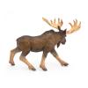 PAPO Wild Animal Kingdom Moose Toy Figure, Three Years or Above, Brown (50065)