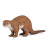 PAPO Wild Animal Kingdom Otter Toy Figure, 3 Years or Above, Brown/White (50233)