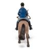 PAPO Horses and Ponies Walking Horse and Horseman Toy Figure, 3 Years or Above, Multi-colour (51565)