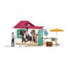 SCHLEICH Horse Club Rider Cafe Toy Playset, 5 to 12 Years, Multi-colour (42592)