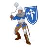 PAPO Fantasy World Knight with Mace Toy Figure, 3 Years or Above, Silver/Blue (39819)