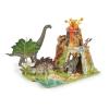 PAPO Dinosaurs The Land of Dinosaurs Toy Playset, 3 Years or Above, Multi-colour (60600)