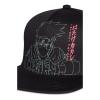 NARUTO SHIPPUDEN Kakashi Line Art Snapback Baseball Cap, Black/Grey (SB487082NRS)