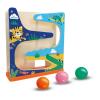 SES CREATIVE Tiny Talents Wooden Ball Track Crocodile, Six Months and Above (13144)