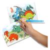 SES CREATIVE Dinos Colouring with Water Painting Set, 1 to 4 Years (14465)