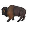 MOJO Wildlife & Woodland American Bison/Buffalo Toy Figure, Three Years and Above, Brown (387024)