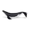 PAPO Marine Life Whale Calf Toy Figure, 3 Years or Above, Black/White (56035)