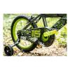 HUFFY Delirium Matte Storm 16-inch Children's Bike, Black/Green (21720W)
