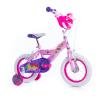 HUFFY Disney Princess 12-inch Children's Bike, Pink/Purple (22491W)