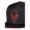 MARVEL COMICS Spider-man Red Silhouette Mask Snapback Baseball Cap, Black/Red (SB520705SPN)