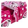HUFFY Disney Minnie Convertible Car Electric Children's Ride-on, Pink/White (17611W)