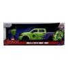 MARVEL COMICS Incredible Hulk 2014 Ram 150 Die Cast Vehicle with Figure, Green/Purple (253225029SSU)