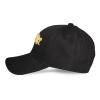 WIZARDING WORLD Harry Potter: Wizards Unite Gold Logo Adjustable Cap, Black (BA831124HPT)