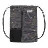 STAR WARS A New Hope Neon Space Battles Children's Drawstring Bag, Black (CI700000STW)