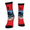 DC COMICS Batman Dark Knight, Bats, Silhouette Crew Socks (3-Pack), Unisex, 39/42, Multi-colour (CR687677BTM-39/42)