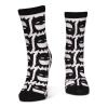 DC COMICS Batman Dark Knight, Bats, Silhouette Crew Socks (3-Pack), Unisex, 43/46, Multi-colour (CR687677BTM-43/46)