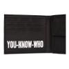 WIZARDING WORLD Harry Potter: Wizards Unite Neon Voldemort Bi-fold Wallet, Black (MW652630HPT)