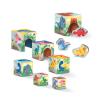 SES CREATIVE Tiny Talents Stacking Blocks Tower with Dino Figures (13202)