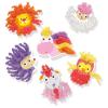 SES CREATIVE Fluffy Loops Soft Yarn Animals (14010)