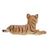 MOJO Wildlife & Woodland Tiger Cub Lying Down Toy Figure, Brown/Black (387009)