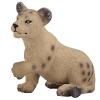 MOJO Wildlife & Woodland Lion Cub Playing Toy Figure, Brown (387012)