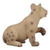 MOJO Wildlife & Woodland Lion Cub Playing Toy Figure, Brown (387012)