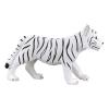 MOJO Wildlife & Woodland White Tiger Cub Standing Toy Figure, Black/White (387014)