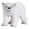 MOJO Wildlife & Woodland Polar Bear Cub Walking Toy Figure, White (387020)