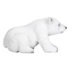 MOJO Wildlife & Woodland Polar Bear Cub Sitting Toy Figure, White (387021)