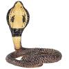 MOJO Wildlife & Woodland King Cobra Toy Figure, Green/Yellow (387126)