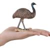 MOJO Wildlife & Woodland Emu Toy Figure, Black/Brown (387163)