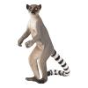 MOJO Wildlife & Woodland Ringtail Lemur Toy Figure, Grey (387177)