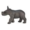 MOJO Wildlife & Woodland Rhino Baby Walking Toy Figure, Grey (387247)