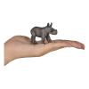 MOJO Wildlife & Woodland Rhino Baby Walking Toy Figure, Grey (387247)