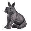 MOJO Wildlife & Woodland Rhino Baby Sitting Toy Figure, Grey (387257)