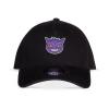 POKEMON Gengar Embroidered Patch Baseball Cap, Black (BA274557POK)